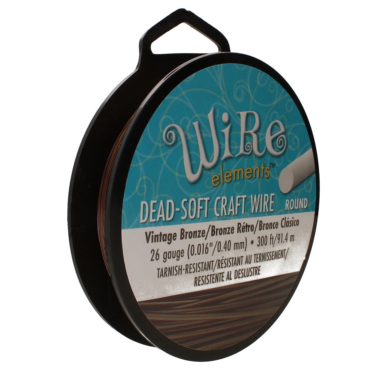 The Beadsmith Wire Elements Craft Wire – Tarnish Resistant, Soft Temper, Round